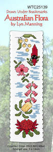 CraftCo Cross-stitch bookmark kit - Australian Flora