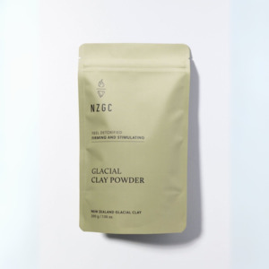 Raw Glacial Clay Powder Pouch 200g