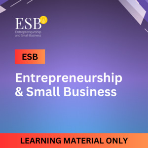 Entrepreneurship and Small Business Certification Learning Materials - ESB Prep NZIQ » NZIQ