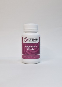 Products: NZLF - » MAGNESIUM Citrate 60 Capsules (B 052A)