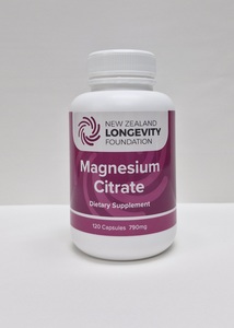 Products: NZLF - » MAGNESIUM Citrate 120 Capsules, (B 052A)