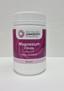 Products: NZLF - » Magnesium Citrate Anhydrous Powder 500g (B 241001043)