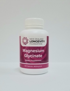 Products: NZLF - » Magnesium Glycinate 120 Capsules, (B 072)