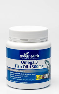Products: NZLF - » Omega 3 Fish Oils 1500mg (B B75G) 200 Capsules