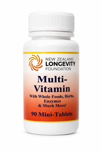 NZLF - » Multi Vitamin with whole foods & herbs 90 Mini-Tablets