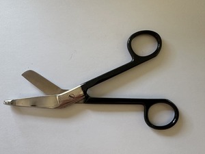 Lister bandage Scissor 14cm (Black) New Zealand Medical