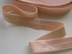 Sewing Supplies 1: 4.2m Petal Peach Fold over elastic foldover FOE 15mm