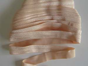 Sewing Supplies 1: 2m Petal Peach Fold over elastic foldover FOE 15mm
