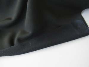 Merino Blend Fabrics: 1.96m Moorpark Grey 38% Merino 46% Polyester 16% elastane 250g sweatshirt fabric-175cm wide- extra wide width  precut