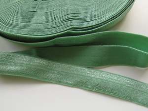 Sewing Supplies 1: 1m 15mm sage green Fold over elastic foldover FOE 15mm