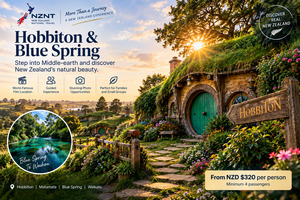 Day Tour: Hobbiton & Blue Spring Day Tour from Auckland