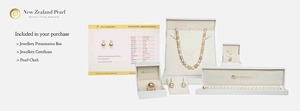 Products: 10-11mm Baroque White Freshwater Pearl Stud Earrings New Zealand Pearl