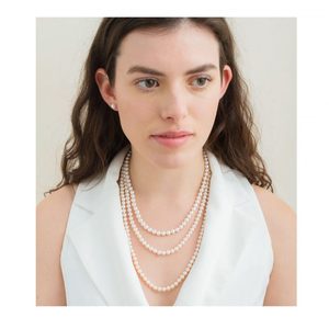 Products: 6mm-7mm White Freshwater Pearl Necklace New Zealand Pearl