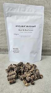 Dried Treats: Air Dried Beef & Beef Liver 100gms