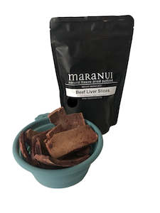 Freeze Dried Beef Liver Slices - 50gms