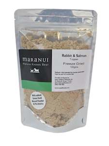 Freeze-Dried Rabbit & Salmon Topper 100gms