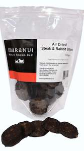 Air Dried Steak & Rabbit Bites 100gm