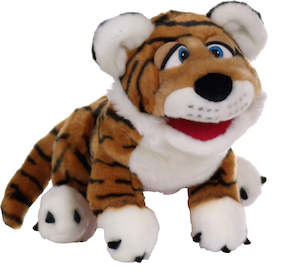 Puppet: Tana Tiger 33cm Hand Puppet ( Code 234 )