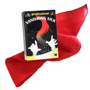 Magic Collection: Vanishing Silk Hanky Magic Trick - Adult size hand