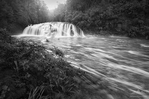 Runanga - Coal Creek Black & White | Gift Print