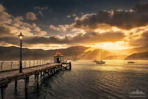 Akaroa - Sunbeam Jetty | Gift Print