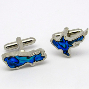 Products: North & South Island Cufflinks