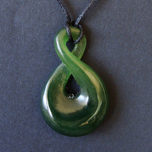 Products: Maori Greenstone Twist: Greenstone Pendants
