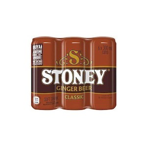 Stoney 6pack cans 300mlx6