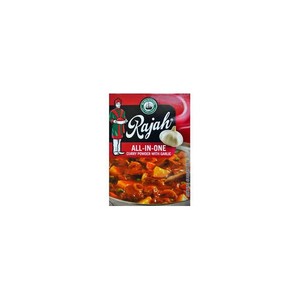 Products: RAJAH CURRY POWDER - ALL IN ONE with garlic 100g