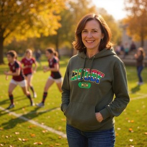 Products: Rugby Mom SA FLAG Hoodie - Large