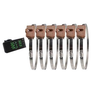 Products: Tuson TPMS with (6) Sensor Cradle Steel Band Kit for 12-17.5″ Rims (TPMS6W-ST12) – New Zealand Trailer Brake Solutions