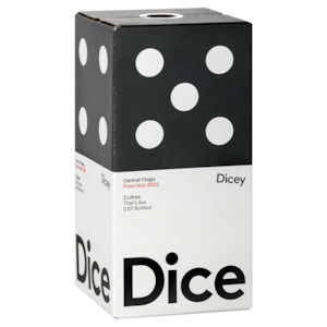 Central Otago: DICEY Dice by Dicey Pinot Noir 2022 2L