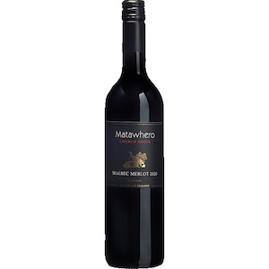 Gisborne: MATAWHERO Church House Malbec Merlot 2020
