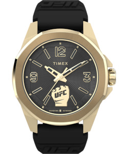 WATCH: timex UFC PROSPECT GLD BLK STRP