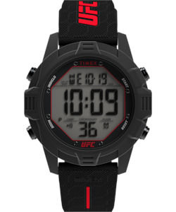 WATCH: UFC FANATIC RED BLK BLK SILC