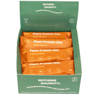 Protein Bars: Nothing Naughty plant protein bars