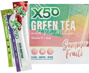 Energy Drinks: X50 Green Tea Vita Matcha