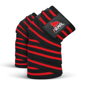 Primal Lifting Gear: Knee wrap Black & Red