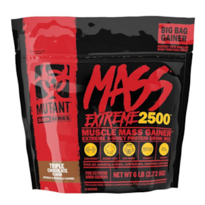 Weight Gainers: Mutant Mass Extreme 2500 6lb