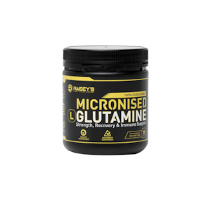 Amino Acids: RAISEY'S MICRONISED L-GLUTAMINE
