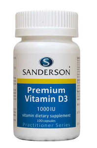 General Health: Sanderson Vitamin D3