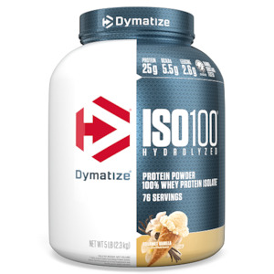 Whey Protein Isolate: Dymatize ISO-100 Isolate Proteinp