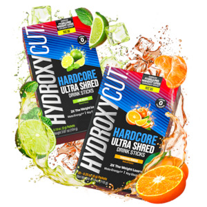 Fat Burners: Hydroxycut Hardcore Ultra Shred Fat Burner Drink Sticks
