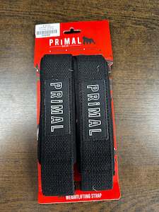 Lifting Straps: Primal lifting strap Black