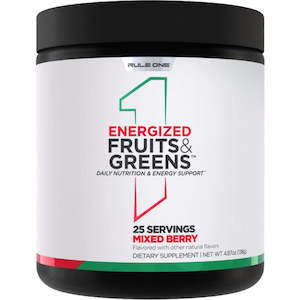 Rule 1 Proteins: R1 Energized fruits & greens