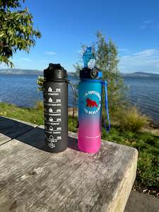 Primal 1 Litre water bottle straw lid