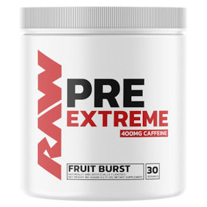 Pre Workout: Get Raw Nutrition Pre Extreme