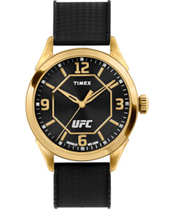 Timex: Timex Men's Watch Wristwatch Analog Silicone TW2V56000 UFC Athena