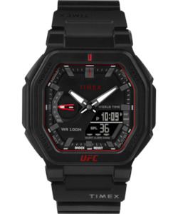 Timex UFC Colossus 45mm Resin Strap Watch TW2V55200
