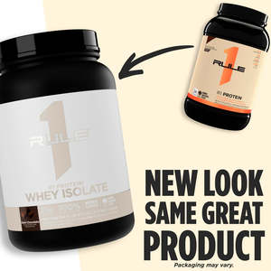 Naturally flavoured Rule 1 whey isolate